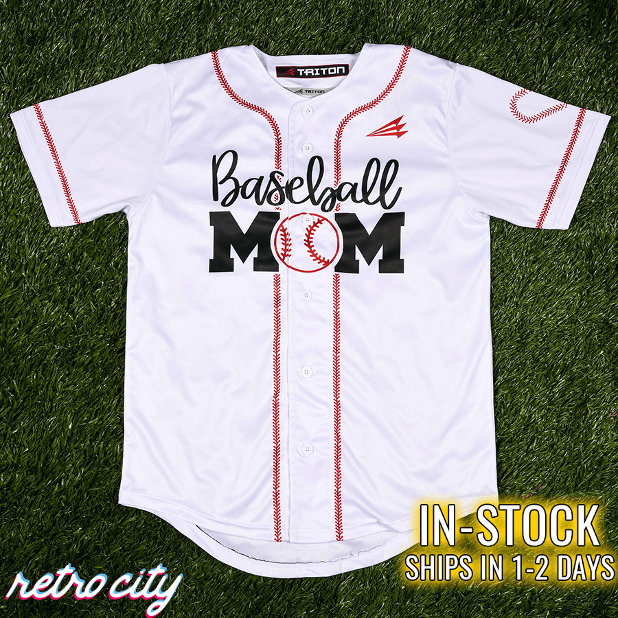 Baseball Mom Seamhead Collection Baseball Jersey *IN-STOCK*