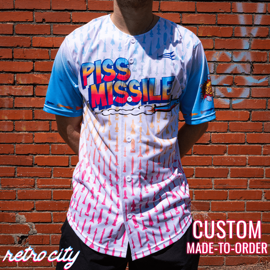 Piss Missile Seamhead Collection Baseball Jersey Triton
