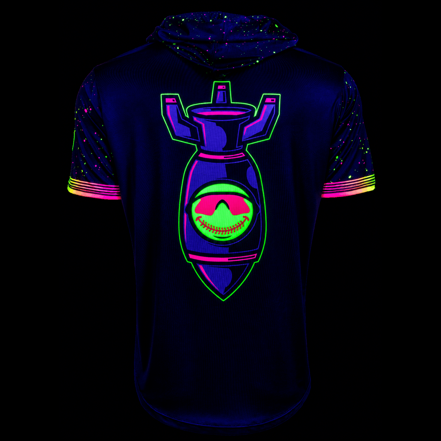 Nukes Neon HyperMAX Baseball Hoodie