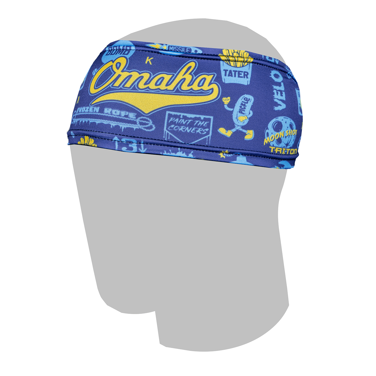 Omaha World Series Performance Baseball Slang Headband