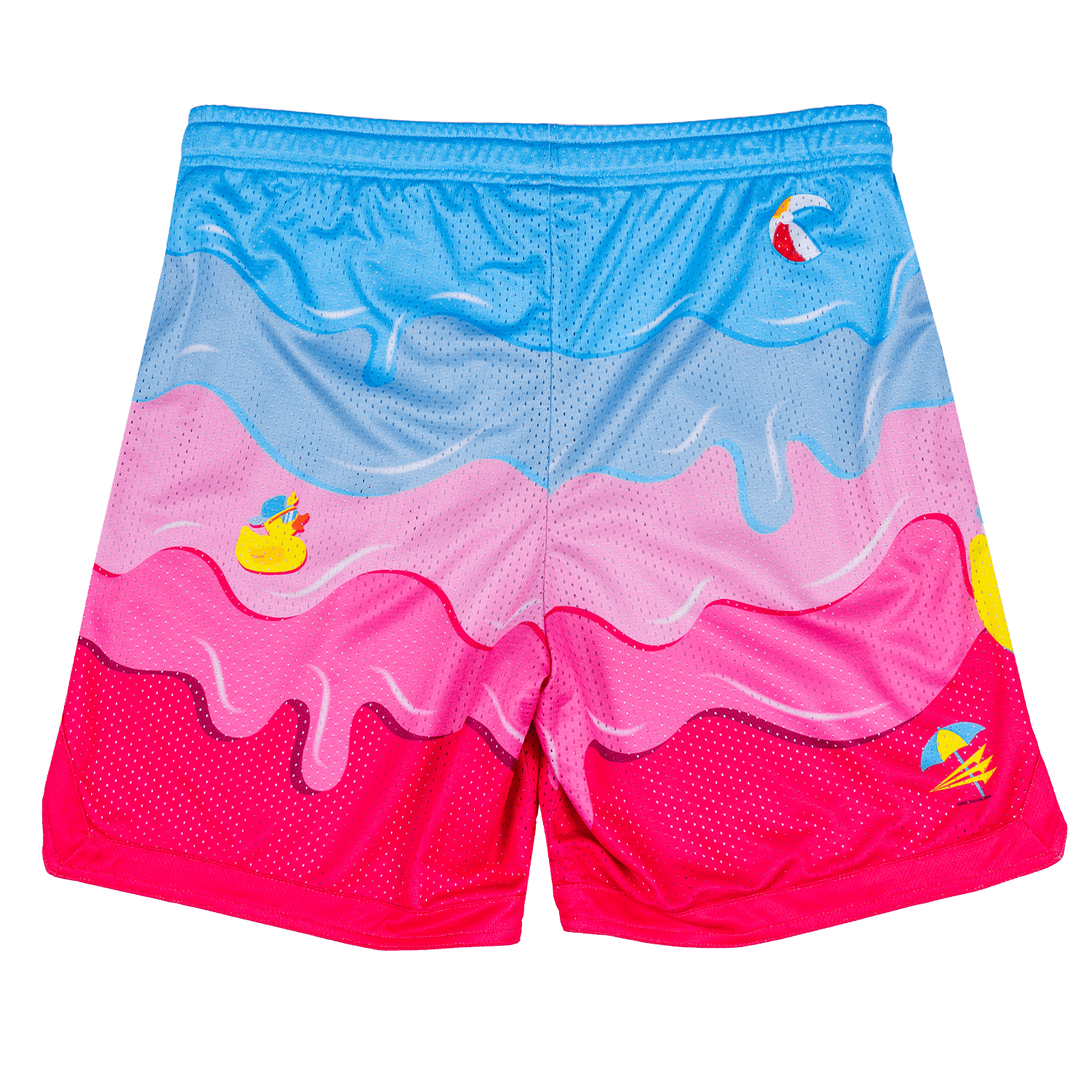 Beach Balls and Batflips Baseball Mesh Shorts
