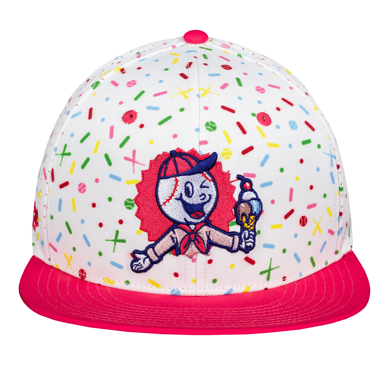 Ice Cream Man Snapback Hat