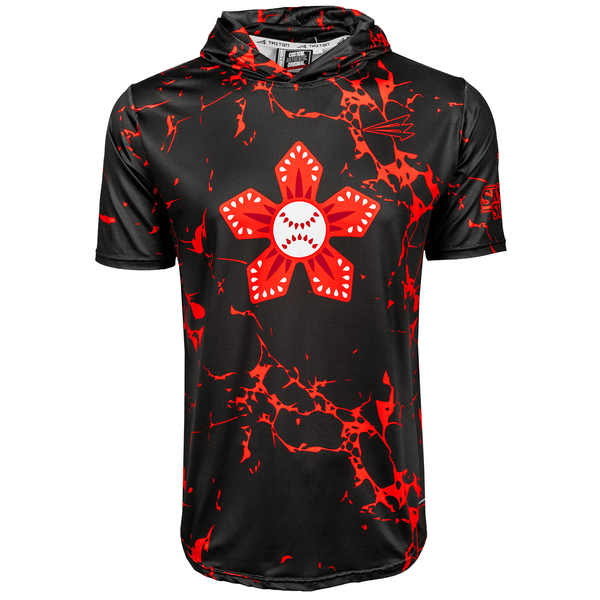 Stranger Swings Short Sleeve HyperMAX Baseball Hoodie