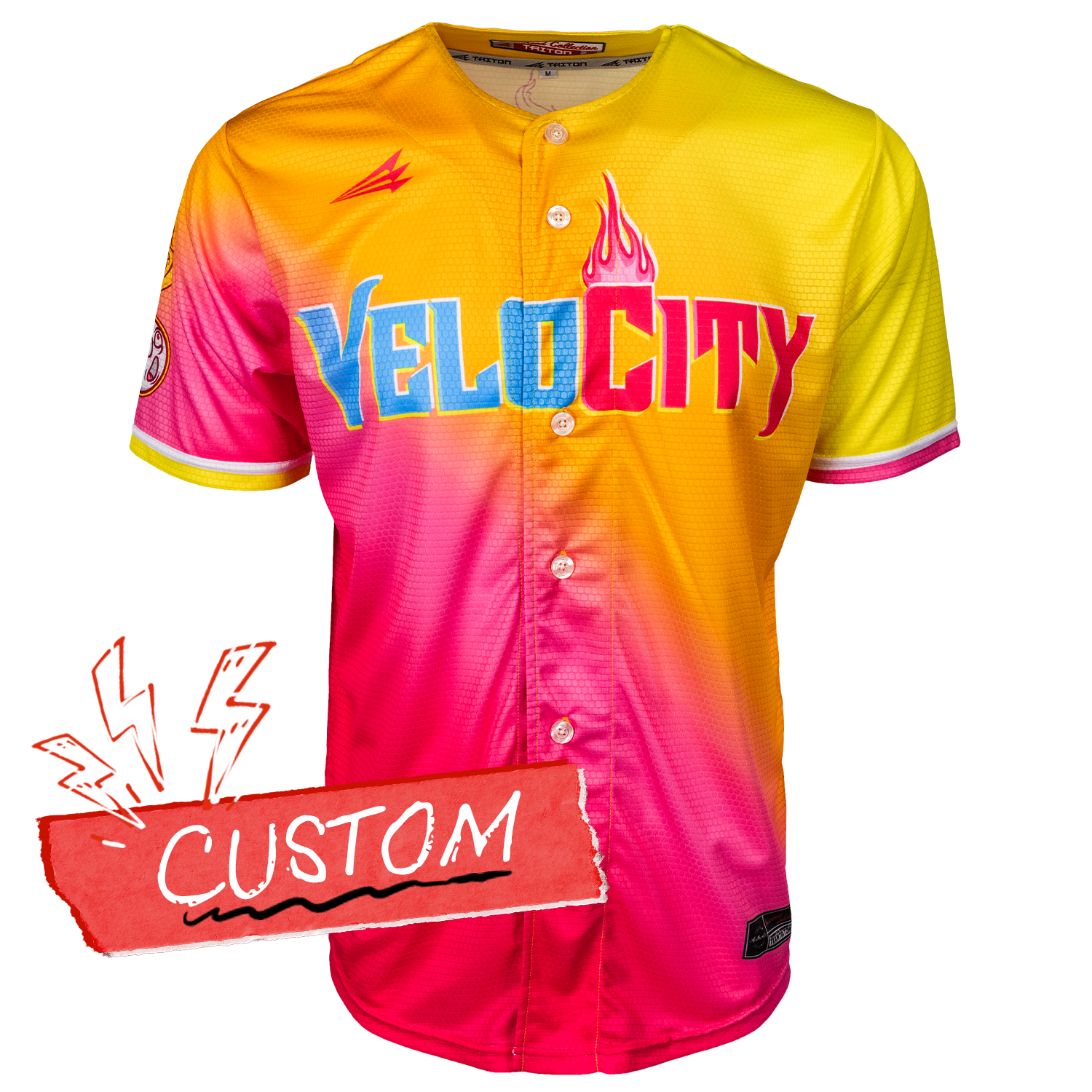 VeloCity Baseball Lifestyle Jersey Seamhead Collection Triton Shirt