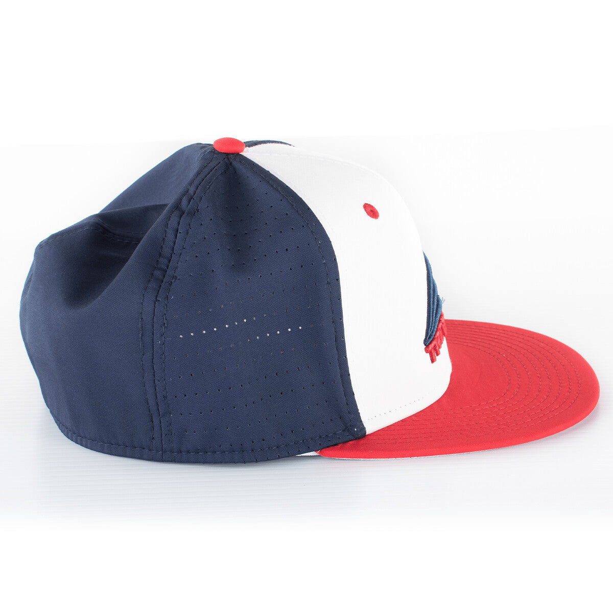 Triton Performance FlexFit Hat (Navy/Red)