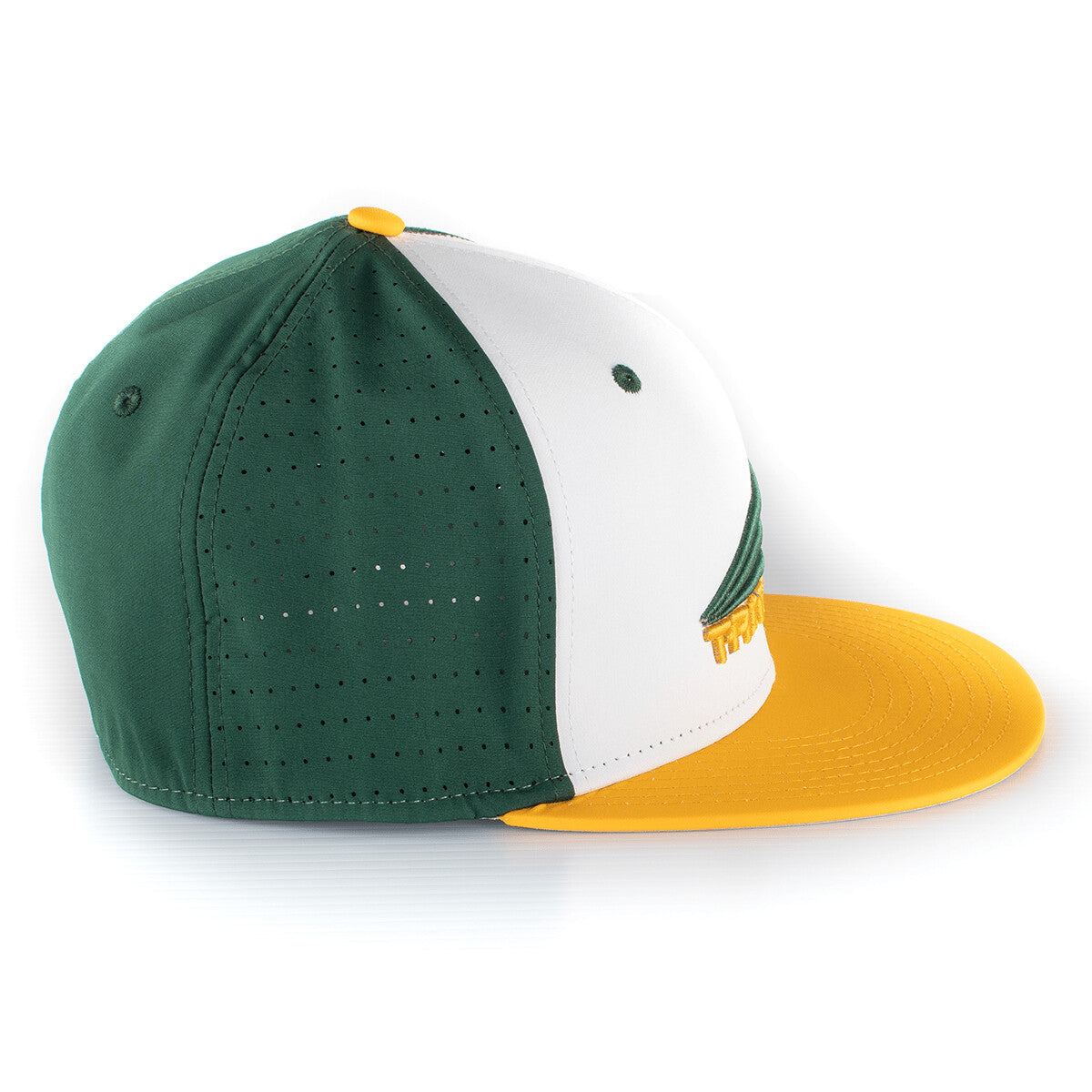 Triton Performance FlexFit Hat (Dark Green/Gold)