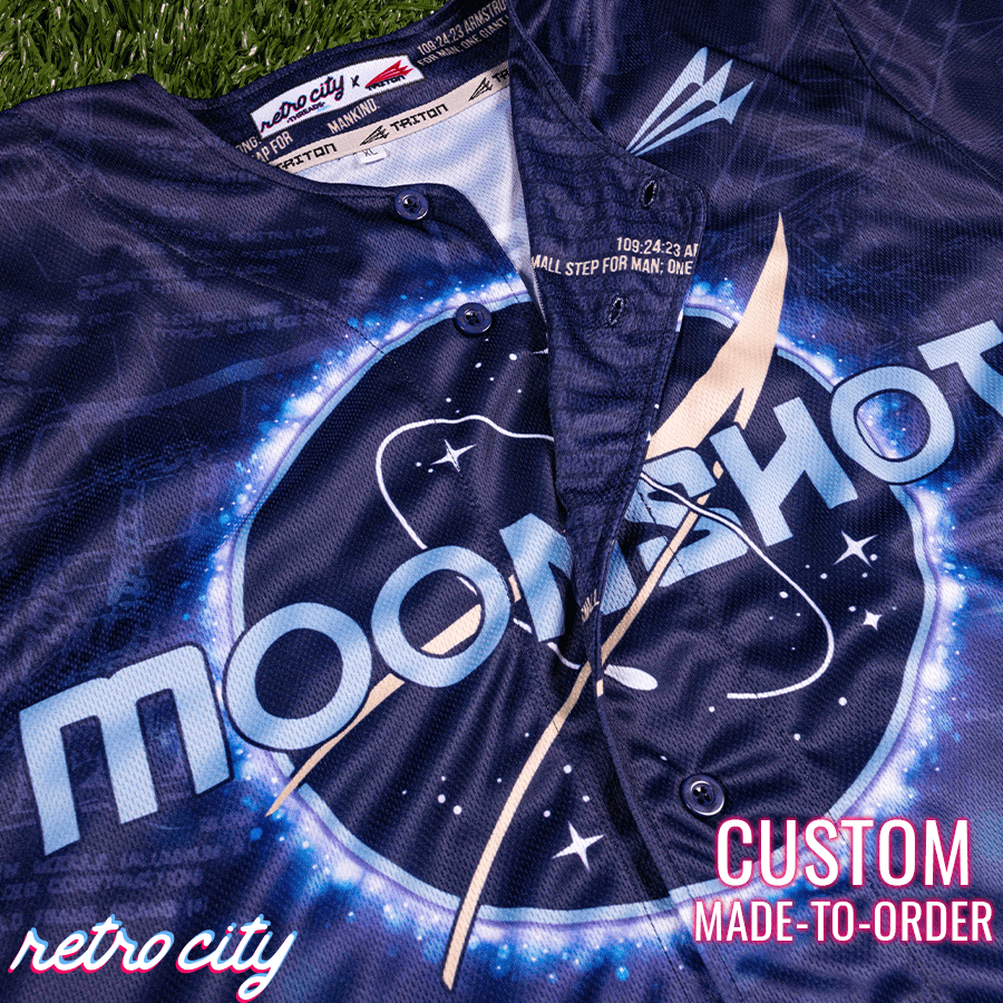 Moonshot NASA Seamhead Collection Baseball Jersey