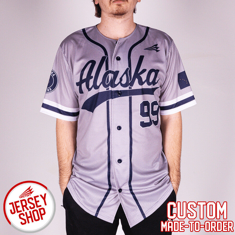 Alaska Drillers Custom Baseball Jersey