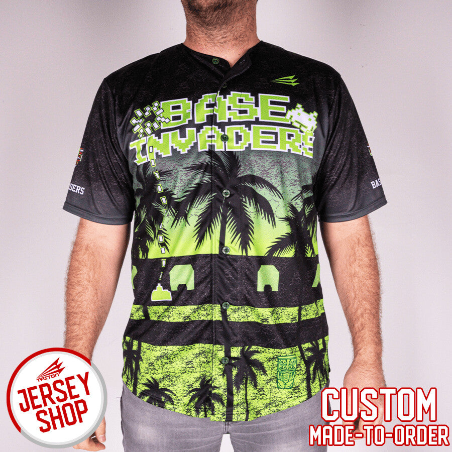 Base Invaders Custom Baseball Jersey