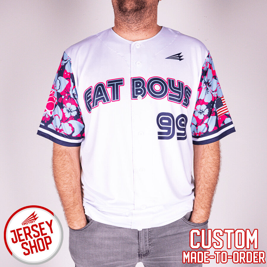 Fat Boys Custom Baseball Jersey
