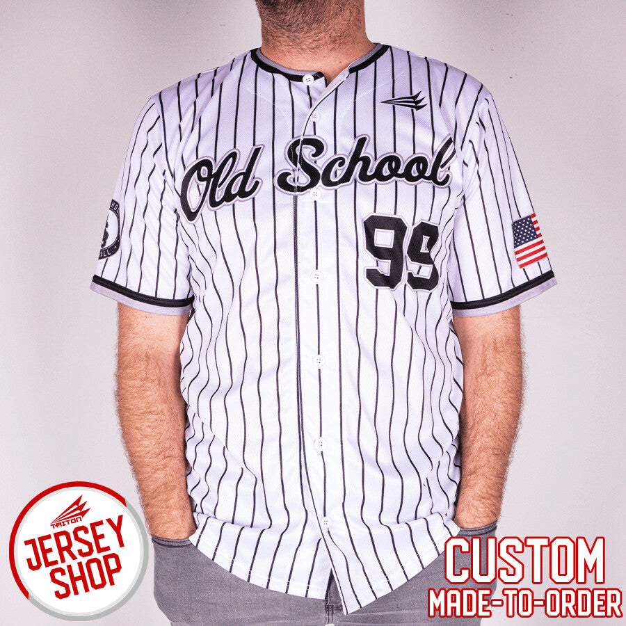 Old School Custom Baseball Jersey