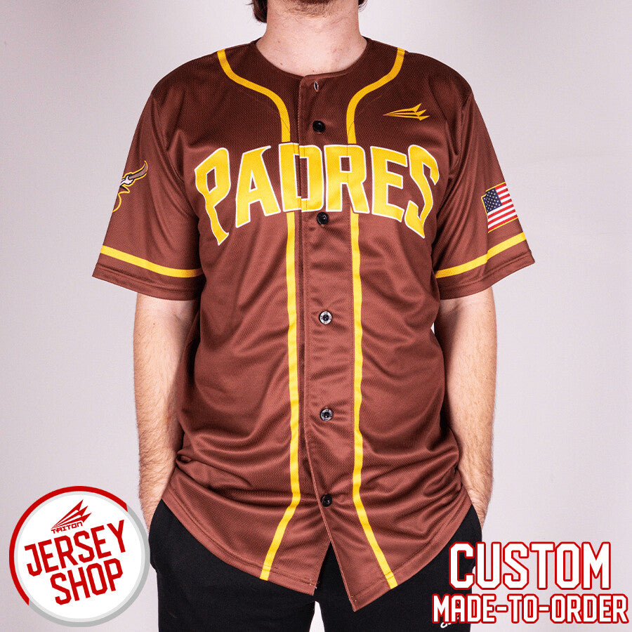 Santa Rosa Padres Custom Baseball Jersey